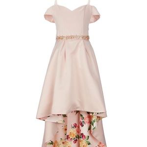 Floral Inner Beauty Extreme Hi-Low Dress